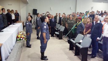 Solenidade teve a presença de diversas autoridades alt