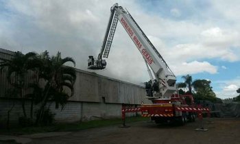 Incêndio em fábrica de adubo não deixou vítimas alt