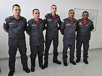 Corpo de Bombeiros recebe três novos Aspirantes a oficiais