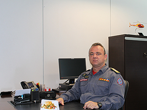 Coronel Gualberto: Quero não só manter o patamar que temos hoje, mas fazer um Bombeiro cada dia melhor Coronel Luiz Henrique Gualberto assumiu o comando do CBMMG