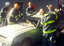 Uberaba – Bombeiros realizam Capacitação de Salvamento Veicular title=