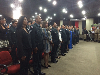 Formatura no 2º COB foi realizada no auditório da Risp alt