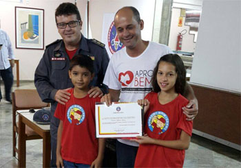 Bombeiro Mirim é desenvolvido em escolas da rede pública alt