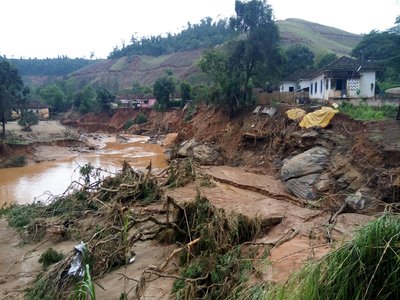 Destruição na usina de Jatiboca