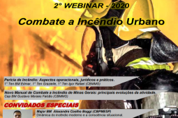 2º Webinar de Combate a Incêndio Urbano do 6º COB