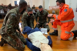 Bombeiros formam a 1ª turma de socorristas do Exército Brasileiro em 2020