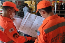 Corpo de Bombeiros realiza vistorias em supermercados em todo o estado