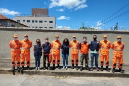 5° Companhia de Bombeiros participa de simulado de pontos de alagamentos