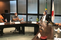 Após percorrer várias cidades do país, Minas Gerais recebe comitiva da SENASP