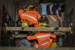 Simulado Operacional do 10° Batalhão de Bombeiros Militar