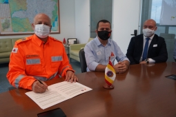 Corpo de Bombeiros celebra protocolo de intenções com a Fundação Salvar
