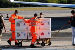 Estado distribui 542.550 doses de vacina contra covid-19 às 28 Regionais de Saúde