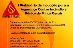 1º Webinário de Inovação sobre Segurança Contra Incêndio e Pânico