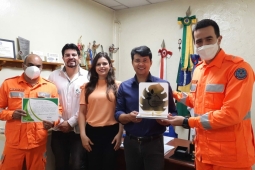 CBMMG recebe prêmio por ações de boas práticas ambientais