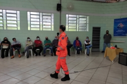 CBMMG realiza 1º Treinamento de Formação de Núcleo Comunitário de Proteção e Defesa Civil