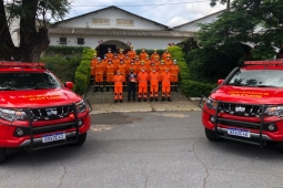 CBMMG recebe viaturas e equipamentos de proteção individual do Ministério Público