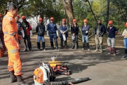 7º BBM realiza curso de brigada florestal, visando o período de estiagem