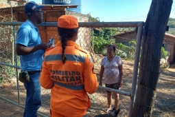 Bombeiros e órgãos ambientais realizam patrulha preventiva no entorno do Parque Estadual da Lapa Grande