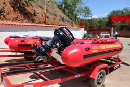 2ª Cia de Bombeiros em Manhuaçu recebe embarcações por meio de recursos alternativos