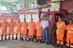 Bombeiros de Sete Lagoas recebem viatura de salvamento para atender a população da cidade