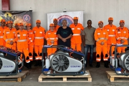 Bombeiros de Barbacena recebem compressores para atividade de mergulho