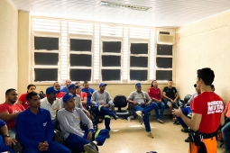 CBMMG realiza treinamento de primeiros socorros para associados da CDL de Januária