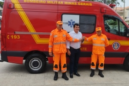 2ª Companhia de Araxá recebe nova Unidade de Resgate