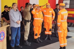 2ª Cia em Teófilo Otoni recebe nova Unidade de Resgate