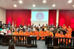 12º BBM retoma o Projeto Bombeiro Mirim em Patos de Minas