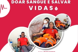 ABM realiza campanha de doação de sangue em parceria com a Hemominas