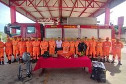 9ºBBM recebe equipamentos operacionais provenientes de emenda parlamentar