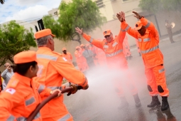 CBMMG realiza passagem de comando conjunta em Montes Claros