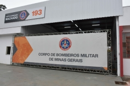 CBMMG inaugura Posto Avançado em Machado