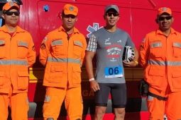 Militar do CBMMG participa de prova de Duatlon Em Montes Claros