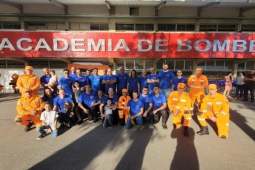 Novos instrutores de brigadistas são formados pelo Corpo de Bombeiros Militar de Minas Gerais.