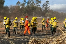 Minas Contra o Fogo: 2º BBM treina brigadas de Contagem e Ibirité