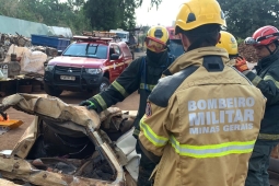 Bombeiros de Iturama promovem treinamento de salvamento veicular