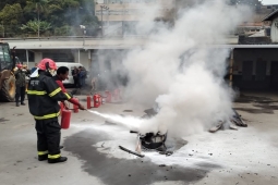 4º BBM ministra Curso de Brigada de Incêndio Básico