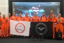 Comitiva do CBMMG participa de Encontro Nacional de Aviação