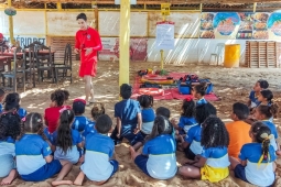 Bombeiros de Januária ministram palestra sobre prevenção a afogamentos