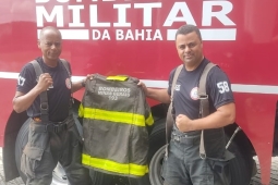 Bombeiro de Minas conquista 1º lugar em Curso de Incêndio na Bahia