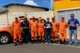 Bombeiros de Uberaba realizam força tarefa em parceria com Prefeitura Municipal