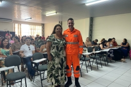 CBMMG participa do Encontro Gerencial dos Gestores Escolares da Superintendência Regional de Ensino de Barbacena