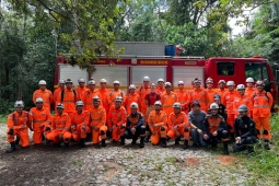 ABM promove instrução prática de investigação a incêndios em edificações