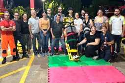 Em Varginha bombeiros ministram Curso de Primeiros Socorros para a comunidade