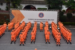 ABM celebra 13 anos de formação bombeiro militar