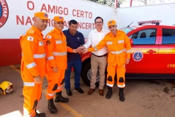 Posto Avançado de Bocaiúva recebe viatura e desencarceradores por meio de emenda parlamentar