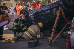 CBMMG realiza o 1ºDesafio Estadual de Salvamento Veicular no encerramento da Semana Nacional do Trânsito