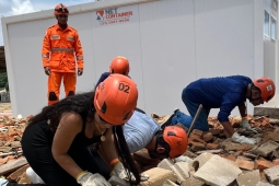 CBMMG promove NAC/NUDEC para a população de Contagem