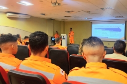 5°BBM promove Workshop sobre operação de combate a incêndio no Parque Estadual do Pau Furado e manejo de animais silvestres